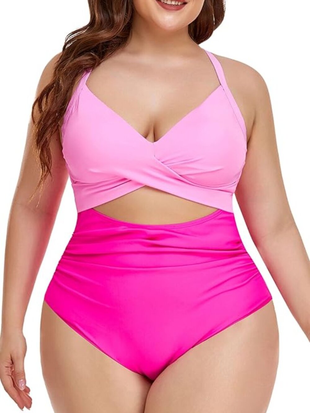 Eomenie Women's One Piece Swimsuit - Picture 3 of 6